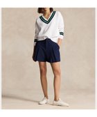 【ラルフローレン/RALPH LAUREN】の(RLX)4ウェイストレッチ プリーテッド ショートパンツ 人気、トレンドファッション・服の通販 founy(ファニー) ファッション Fashion レディースファッション Ladies' Fashion Online パンツ Pants ハーフ / ショートパンツ Short Pants ショート Short ストレッチ Stretch ダブル Double フェイス Face フロント Front プリーツ Pleats ボックス Box ポケット Pocket メタル Metal ヨーク Yoke ループ Loop thumbnail 410ネイビー|ID: prp329100004598229 ipo3291000000032683514