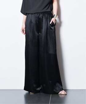 【シティーショップ/CITYSHOP】のSATIN EASY パンツ 人気、トレンドファッション・服の通販 founy(ファニー) ファッション Fashion レディースファッション Ladies' Fashion Online パンツ Pants 2025年 2025 2025春夏・S/S Ss,Spring/Summer,2025 サテン Satin フォルム Form リラックス Relax エレガント 上品 Elegant |ID:prp329100004598235