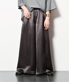 【シティーショップ/CITYSHOP】のSATIN EASY パンツ 人気、トレンドファッション・服の通販 founy(ファニー) ファッション Fashion レディースファッション Ladies' Fashion Online パンツ Pants 2025年 2025 2025春夏・S/S Ss,Spring/Summer,2025 サテン Satin フォルム Form リラックス Relax エレガント 上品 Elegant thumbnail ブラウン|ID: prp329100004598235 ipo3291000000032683577