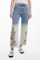 【デシグアル/Desigual】のグラデーションフローラル デニムパンツ 人気、トレンドファッション・服の通販 founy(ファニー) ファッション Fashion レディースファッション Ladies' Fashion Online パンツ Pants デニムパンツ Denim Pants カラフル Colorful クラシック Classic グラデーション Gradation シンプル Simple デニム Denim モチーフ Motif thumbnail ブルー/5002|ID: prp329100004598237 ipo3291000000032683582