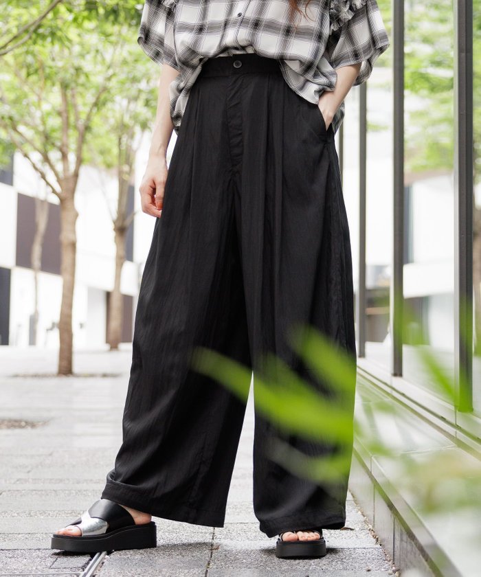 【ニコアンド/niko and】の2WAYエアリーワイドパンツ インテリア・キッズ・メンズ・レディースファッション・服の通販 founy(ファニー) https://founy.com/ ファッション Fashion レディースファッション Ladies' Fashion Online パンツ Pants おすすめ Recommend エアリー Airy ジャケット Jacket スマート Smart ワイド Wide 楽ちん Easy |ID: prp329100004598242 ipo3291000000032683620