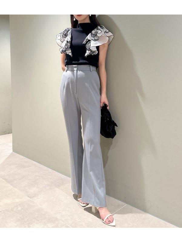 【スナイデル/SNIDEL】の美脚ストレッチパンツ インテリア・キッズ・メンズ・レディースファッション・服の通販 founy(ファニー) 　ファッション　Fashion　レディースファッション　Ladies' Fashion Online　パンツ　Pants　エレガント 上品　Elegant　ストレッチ　Stretch　フィット　Fit　ポケット　Pocket　ロング　Long　人気　Popularity　GRY[006]|ID: prp329100004598245 ipo3291000000032683633