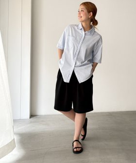 【キャナルジーン/CANAL JEAN】のchoice_cnl スムースリブハーフパンツ 人気、トレンドファッション・服の通販 founy(ファニー) ファッション Fashion レディースファッション Ladies' Fashion Online パンツ Pants ハーフ / ショートパンツ Short Pants シンプル Simple タンク Tank ドローコード Draw Cord ハーフ Half ポケット Pocket 夏 Summer |ID:prp329100004598249