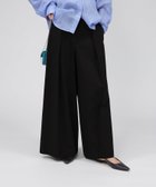 【バビロン/BABYLONE / KIDS】のダンプタックワイドパンツ ブラック19|ID: prp329100004598250 ipo3291000000032683669