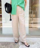 【ノーリーズ/NOLLEY'S】の【WEB STAFF恵 別注カラーあり】《セットアップ対応》リネンセミワイドパンツ ベージュ|ID: prp329100004598263 ipo3291000000032683812