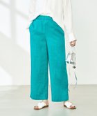 【ノーリーズ/NOLLEY'S】の【WEB STAFF恵 別注カラーあり】《セットアップ対応》リネンセミワイドパンツ グリーン|ID: prp329100004598263 ipo3291000000032683815