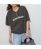 【ジャーナルスタンダード レリューム/JOURNAL STANDARD relume】の《追加 3》2WAYジョーゼットロゴTEE グレー|ID: prp329100004598264 ipo3291000000032730463