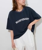 【ジャーナルスタンダード レリューム/JOURNAL STANDARD relume】の《追加 3》2WAYジョーゼットロゴTEE ネイビー|ID: prp329100004598264 ipo3291000000032730466