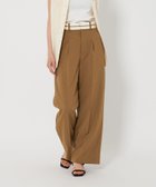 【ビューティ&ユース ユナイテッドアローズ/BEAUTY&YOUTH / UNITED ARROWS】の【WEB限定】マーベルト ワイドストレートパンツ -ウォッシャブル- 人気、トレンドファッション・服の通販 founy(ファニー) ファッション Fashion レディースファッション Ladies' Fashion Online パンツ Pants ベルト Belts ウォッシャブル Washable カットソー Cut And Sew シンプル Simple ストレート Straight スラックス Slacks トレンド Trend マニッシュ Mannish メランジ Melange ワイド Wide おすすめ Recommend thumbnail MD.BROWN|ID: prp329100004598283 ipo3291000000032683997