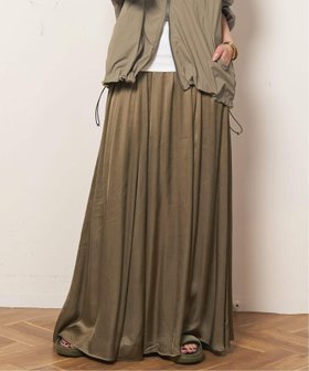 【エーピーストゥディオ/AP STUDIO】のエアリーギャザースカート 人気、トレンドファッション・服の通販 founy(ファニー) ファッション Fashion レディースファッション Ladies' Fashion Online スカート Skirt サテン Satin シンプル Simple マキシ Maxi |ID:prp329100004598302