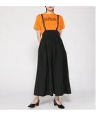 【スリーフォータイム/Three Four Time】のThree Four Time/ハイウエストサスペンダーメモリースカート 人気、トレンドファッション・服の通販 founy(ファニー) ファッション Fashion レディースファッション Ladies' Fashion Online スカート Skirt サスペンダー Suspenders ロング Long thumbnail ブラック|ID: prp329100004598304 ipo3291000000032684101