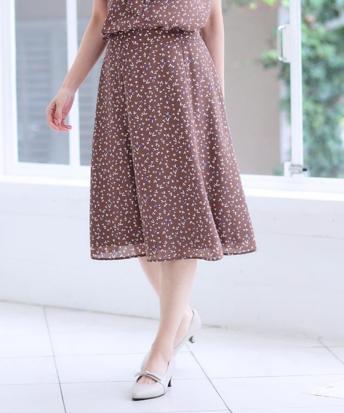 【リフレクト/Reflect】の【夏SALE/マシンウォッシュ可/セットアップ可】Aラインプリントスカート インテリア・キッズ・メンズ・レディースファッション・服の通販 founy(ファニー) https://founy.com/ ファッション Fashion レディースファッション Ladies' Fashion Online セットアップ Setup スカート Skirt シンプル Simple ジャケット Jacket セットアップ Set Up フレア Flare エレガント 上品 Elegant 夏 Summer 定番 Standard |ID: prp329100004598314 ipo3291000000032684191
