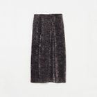 【エリオポール/heliopole】のCRUSHED VELOUR TIGHT SKIRT チャコールグレー|ID: prp329100004598318 ipo3291000000032684213