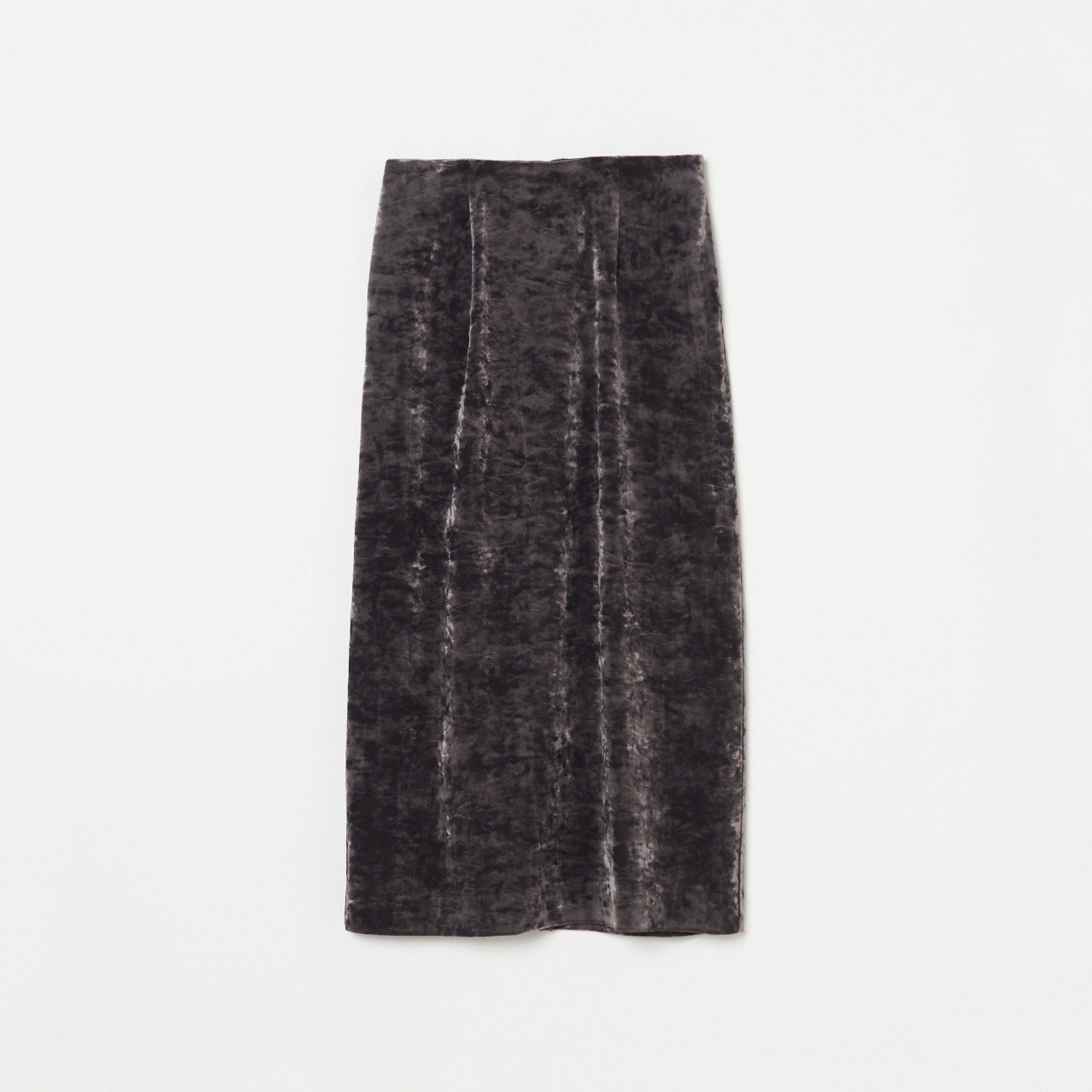 【エリオポール/heliopole】のCRUSHED VELOUR TIGHT SKIRT インテリア・キッズ・メンズ・レディースファッション・服の通販 founy(ファニー) 　ファッション　Fashion　レディースファッション　Ladies' Fashion Online　スカート　Skirt　クラッシュ　Crash　ストレッチ　Stretch　ベロア　Velor　人気　Popularity　定番　Standard　チャコールグレー|ID: prp329100004598318 ipo3291000000032684213