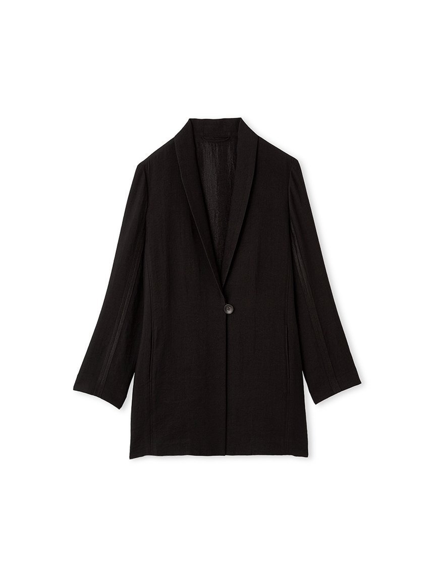 【スタイリング/styling】のバックサテンジャケット インテリア・キッズ・メンズ・レディースファッション・服の通販 founy(ファニー) 　雑誌掲載アイテム　Magazine Items　ファッション雑誌　Fashion Magazines　オッジ　Oggi　ファッション　Fashion　レディースファッション　Ladies' Fashion Online　アウター　Coat Outerwear　ジャケット　Jackets　10月号　October Issue　エレガント 上品　Elegant　ショール　Shawl　ジャケット　Jacket　スーツ　Suit　セットアップ　Set Up　ポケット　Pocket　リラックス　Relax　雑誌　Magazine　BLK[009]|ID: prp329100004598549 ipo3291000000032687349