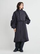 【エミ/emmi】の撥水レイヤードモッズコート NVY[089]|ID: prp329100004598551 ipo3291000000032687376