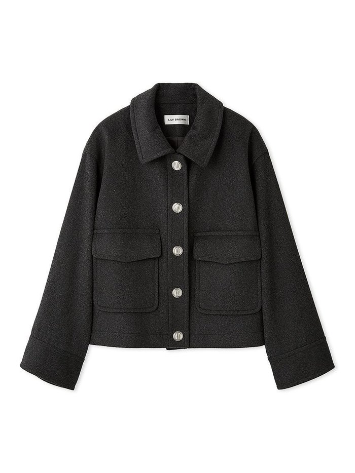 【リリーブラウン/Lily Brown】のウールジャケットコート インテリア・キッズ・メンズ・レディースファッション・服の通販 founy(ファニー) https://founy.com/ ファッション Fashion レディースファッション Ladies' Fashion Online アウター Coat Outerwear コート Coats ジャケット Jackets おすすめ Recommend イエロー Yellow ショルダー Shoulder ドロップ Drop ボトム Bottom ポケット Pocket ワーク Work エレガント 上品 Elegant 春 Spring |ID: prp329100004598555 ipo3291000000032687405