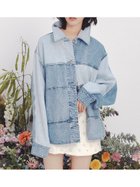 【フレイ アイディー/FRAY I.D】の【upper hights】THE TIBBYデニムジャケット MIX[930]|ID: prp329100004598558 ipo3291000000032687424