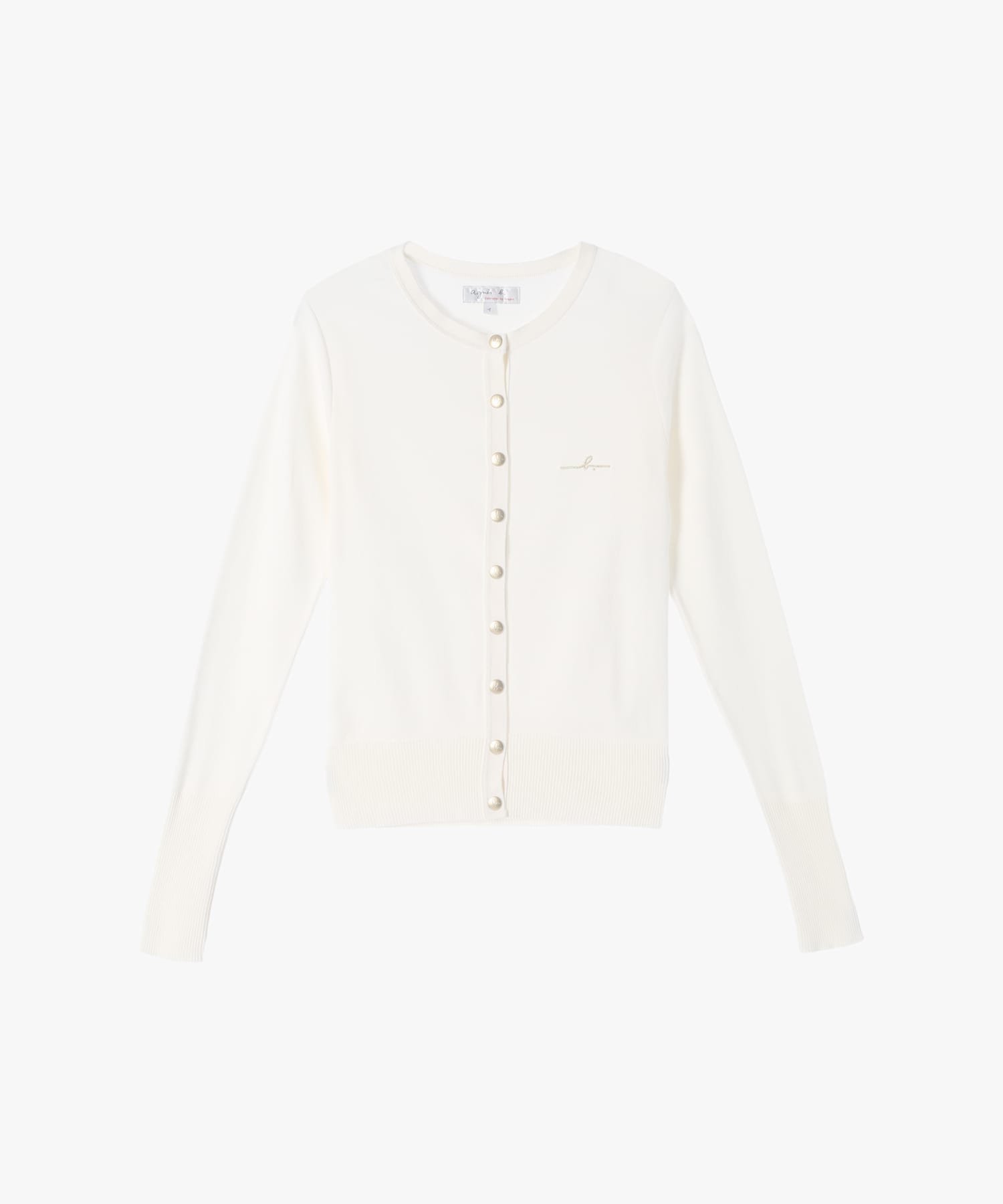 【アニエスベー ファム/agnes b. FEMME】のコットン 長袖 カーディガン Snapy 人気、トレンドファッション・服の通販 founy(ファニー) 　ファッション　Fashion　レディースファッション　Ladies' Fashion Online　トップス・カットソー　Tops/Tshirt　カーディガン　Cardigans　カーディガン　Cardigan　シンプル　Simple　フランス　France　エレガント 上品　Elegant　長袖　Long Sleeve　 other-1|ID: prp329100004598566 ipo3291000000032687501
