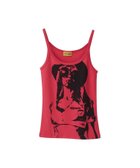 【ヒステリックグラマー/HYSTERIC GLAMOUR】のSMOKE ON THE WATER キャミソール 人気、トレンドファッション・服の通販 founy(ファニー) ファッション Fashion レディースファッション Fashion for Women トップス・カットソー Cut & Sew Tops キャミソール&ノースリーブ Camisoles & Sleeveless Tops インナー Innerwear キャミソール Camisole, Spaghetti Strap Top グラフィック Graphic, Graphic Design プリント Print, Printed Pattern thumbnail ピンク|ID: prp329100004598578 ipo3291000000033550996