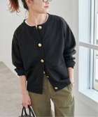 【スピック&スパン/Spick & Span】の《WEB限定追加 》ウォッシャブルクルーネックカーディガン ブラック|ID: prp329100004598604 ipo3291000000032687917
