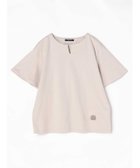 【アクアスキュータム/Aquascutum】のスキッパー5分袖カットソー 人気、トレンドファッション・服の通販 founy(ファニー) ファッション Fashion レディースファッション Ladies' Fashion Online トップス・カットソー Tops/Tshirt カットソー Cut and Sewn カットソー Cut And Sew スキッパー Skipper スリット Slit スーピマ Supima ドレープ Drape ネックレス Necklace フロント Front ベーシック Basic ワンポイント One Point thumbnail ベージュ|ID: prp329100004598618 ipo3291000000032688039