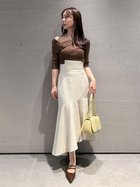 【スナイデル/SNIDEL】のハイウエストジャガードマーメイドスカート IVR[003]|ID: prp329100004598652 ipo3291000000032688225