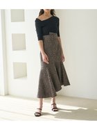 【スナイデル/SNIDEL】のハイウエストジャガードマーメイドスカート BRW[058]|ID: prp329100004598652 ipo3291000000032688227