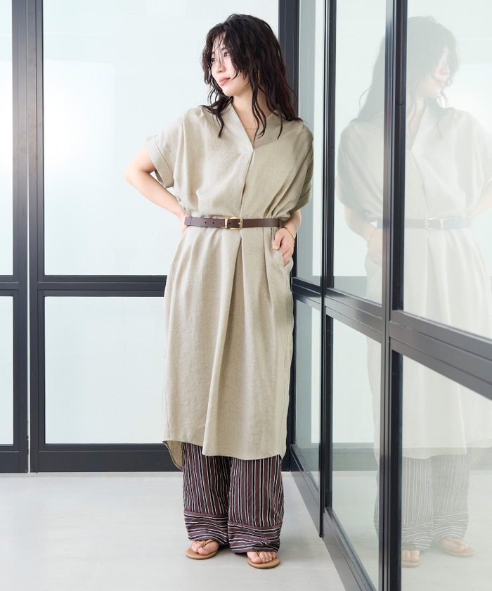 【マイカ ディール/MICA & DEAL】のタックショルダーワンピース セットアップ対応 2サイズ展開 インテリア・キッズ・メンズ・レディースファッション・服の通販 founy(ファニー) https://founy.com/ ファッション Fashion レディースファッション Ladies' Fashion Online ワンピース Dress セットアップ Set Up 夏 Summer |ID: prp329100004598685 ipo3291000000032688511