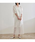 【ロペ/ROPE'】の【WEB・一部店舗限定】フラワージャガードスカート【セットアップ対応】/洗える ホワイト(10)|ID: prp329100004598693 ipo3291000000032688592