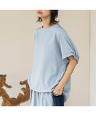 【メイソングレイ/MAYSON GREY】の【新色追加】ドルマンブラウス≪手洗い可能 / セットアップ対応≫ 人気、トレンドファッション・服の通販 founy(ファニー) ファッション Fashion レディースファッション Fashion for Women トップス・カットソー Cut & Sew Tops シャツ・ブラウス・オフィスカジュアル Elegant Blouses & Button-Ups ギャザー Gathered, Ruffled 吸水 Absorbent, Quick-Dry セットアップ Set-Up, Coordinated Outfit デニム Denim, Jeans Material パターン Pattern, Design Print フォルム Silhouette, Form リラックス Relax, Relaxed Fit thumbnail ブルー|ID: prp329100004598698 ipo3291000000033211129