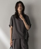 【メイソングレイ/MAYSON GREY】の【新色追加】ドルマンブラウス≪手洗い可能 / セットアップ対応≫ 人気、トレンドファッション・服の通販 founy(ファニー) ファッション Fashion レディースファッション Fashion for Women トップス・カットソー Cut & Sew Tops シャツ・ブラウス・オフィスカジュアル Elegant Blouses & Button-Ups ギャザー Gathered, Ruffled 吸水 Absorbent, Quick-Dry セットアップ Set-Up, Coordinated Outfit デニム Denim, Jeans Material パターン Pattern, Design Print フォルム Silhouette, Form リラックス Relax, Relaxed Fit thumbnail チャコールグレー|ID: prp329100004598698 ipo3291000000033211134