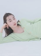 【スナイデル ホーム/SNIDEL HOME】の【ICESUMMER】【接触冷感】ボタンカーディガン LIME[022]|ID: prp329100004598717 ipo3291000000032688756
