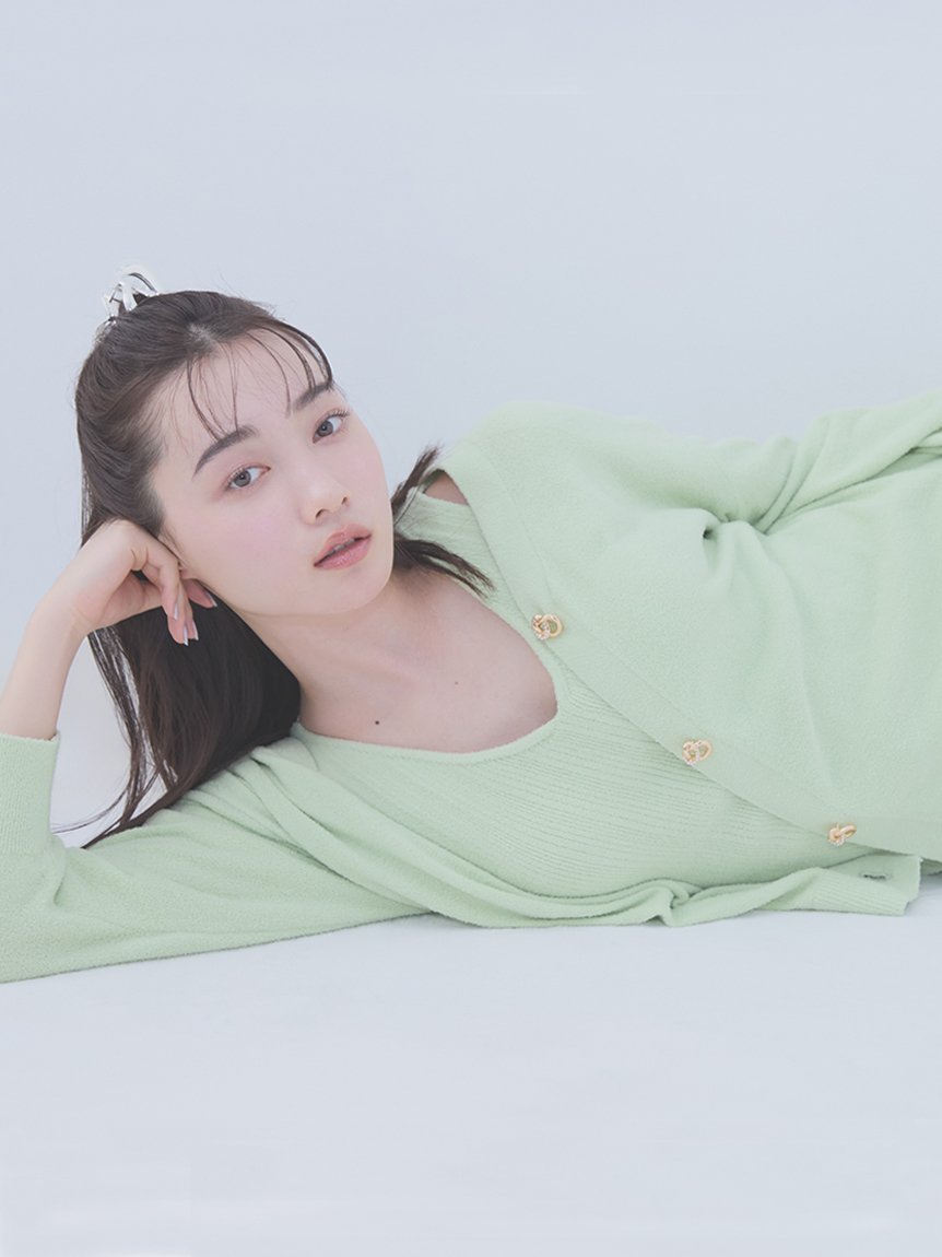 【スナイデル ホーム/SNIDEL HOME】の【ICESUMMER】【接触冷感】ボタンカーディガン インテリア・キッズ・メンズ・レディースファッション・服の通販 founy(ファニー) 　ファッション　Fashion　レディースファッション　Fashion for Women　トップス・カットソー　Cut & Sew Tops　カーディガン・羽織り　Layered Style Cardigans　おすすめ　Recommended / Our Picks　カーディガン　Cardigan, Knitwear　パール　Pearl, Pearl Accent　ベーシック　Basic, Essential　夏　Summer　春　Spring　S/S・春夏　SS, Spring/Summer, Warm Season　洗える　Machine Washable　LIME[022]|ID: prp329100004598717 ipo3291000000032688756