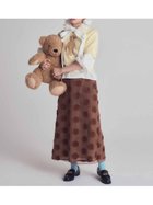 【リリーブラウン/Lily Brown】のフラワーモチーフメッシュスカート BRW[058]|ID: prp329100004598749 ipo3291000000032688996