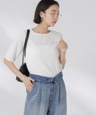 【ナノ ユニバース/nano universe】のカットサッカークルーネックTシャツ アイボリー7|ID: prp329100004598793 ipo3291000000032689322