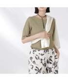 【ナノ ユニバース/nano universe】のカットサッカークルーネックTシャツ カーキベージュ6|ID: prp329100004598793 ipo3291000000032689324
