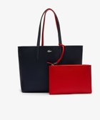 【ラコステ/LACOSTE】のANNA 2WAY リバーシブル トートバッグ ネイビー×レッド|ID: prp329100004598800 ipo3291000000032689385