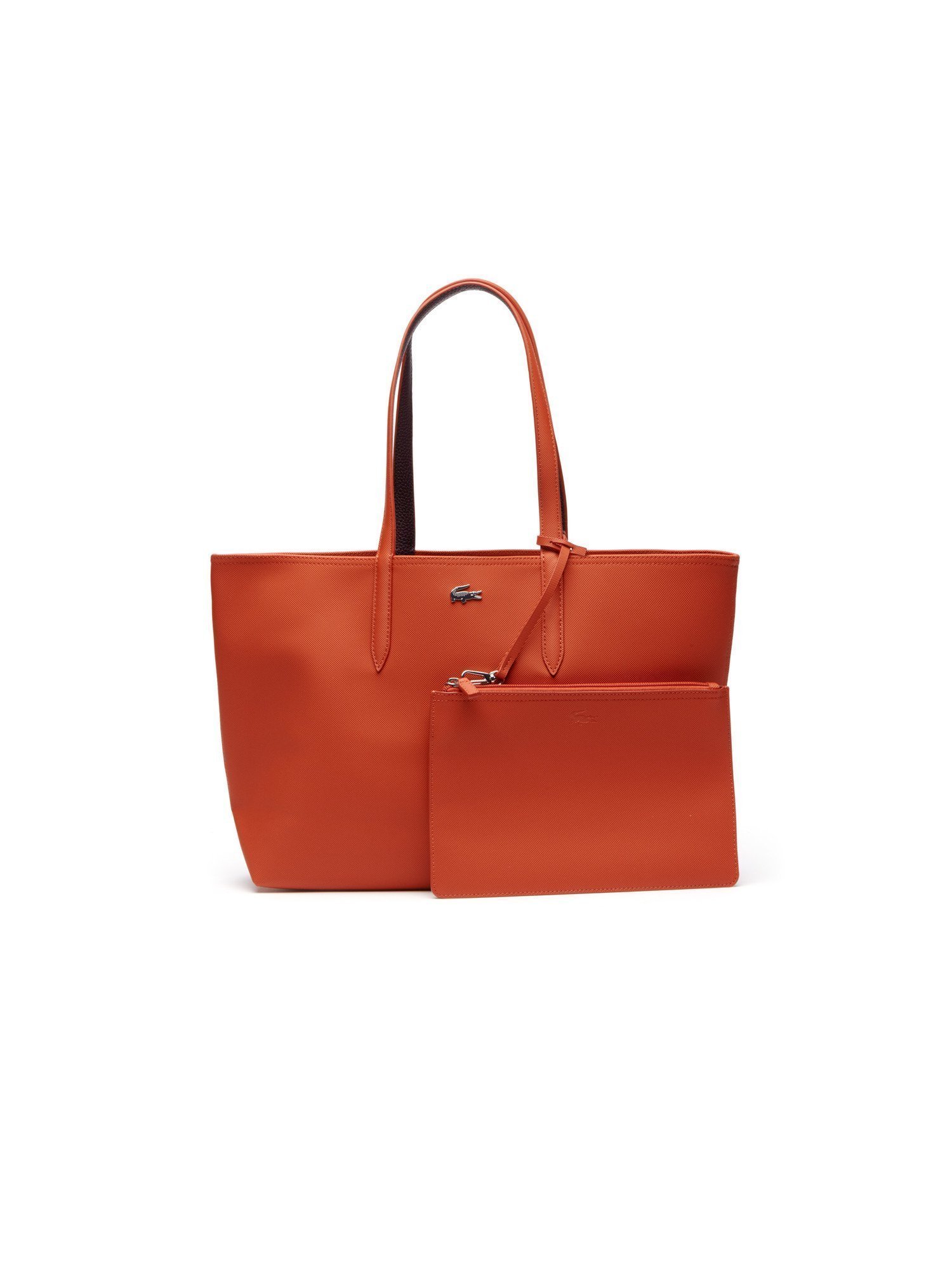 【ラコステ/LACOSTE】のANNA 2WAY リバーシブル トートバッグ インテリア・キッズ・メンズ・レディースファッション・服の通販 founy(ファニー) 　ファッション　Fashion　レディースファッション　Ladies' Fashion Online　バッグ　Bag　リバーシブル　Reversible　オレンジ|ID: prp329100004598800 ipo3291000000032689390