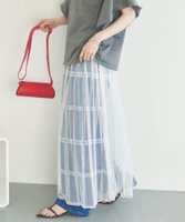 【ドゥ アルシーヴ/Doux archives】の2WAYレースプリーツスカート 人気、トレンドファッション・服の通販 founy(ファニー) ファッション Fashion レディースファッション Ladies' Fashion Online スカート Skirt プリーツスカート Pleated Skirts おすすめ Recommend シアー Sheer セパレート Separate トレンド Trend プリーツ Pleats レース Race |ID:prp329100004598819
