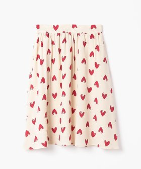【アニエスベー ファム/agnes b. FEMME】のハートプリントスカート 人気、トレンドファッション・服の通販 founy(ファニー) ファッション Fashion レディースファッション Ladies' Fashion Online スカート Skirt おすすめ Recommend セットアップ Set Up ドレス Dress バランス Balance |ID:prp329100004598827