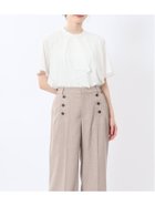 【タカキュー/TAKA-Q】のシルケットポンチ ボウタイ 半袖プルオーバー 人気、トレンドファッション・服の通販 founy(ファニー) ファッション Fashion レディースファッション Fashion for Women トップス・カットソー Cut & Sew Tops カジュアルプルオーバー・ニットトップス Pullovers & Knit Tops / Casual Pullovers インナー Innerwear 春 Spring 秋 Autumn カーディガン Cardigan, Knitwear シアー Sheer, See-Through シルケット Silket, Silky Cotton ジャケット Jacket, Outerwear ジョーゼット Georgette, Semi-Sheer Fabric ストレッチ Stretch, Stretchy Fabric ストレート Straight, Straight Cut スーツ Suit, Formalwear なめらか Smooth, Silky Texture フィット Fit, Slim Fit フレア Flare, Flared ベーシック Basic, Essential 半袖 Short Sleeve, Half Sleeve 冬 Winter / This Winter A/W・秋冬 Autumn/Winter S/S・春夏 SS, Spring/Summer, Warm Season おすすめ Recommended / Our Picks 夏 Summer エレガント 上品 Elegant ギフト プレゼント Gift / Present ビジネス 仕事 通勤 Business / Work / Commuting thumbnail 01白|ID: prp329100004598864 ipo3291000000033544940