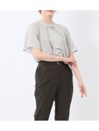 【タカキュー/TAKA-Q】のシルケットポンチ ボウタイ 半袖プルオーバー 人気、トレンドファッション・服の通販 founy(ファニー) ファッション Fashion レディースファッション Fashion for Women トップス・カットソー Cut & Sew Tops カジュアルプルオーバー・ニットトップス Pullovers & Knit Tops / Casual Pullovers インナー Innerwear 春 Spring 秋 Autumn カーディガン Cardigan, Knitwear シアー Sheer, See-Through シルケット Silket, Silky Cotton ジャケット Jacket, Outerwear ジョーゼット Georgette, Semi-Sheer Fabric ストレッチ Stretch, Stretchy Fabric ストレート Straight, Straight Cut スーツ Suit, Formalwear なめらか Smooth, Silky Texture フィット Fit, Slim Fit フレア Flare, Flared ベーシック Basic, Essential 半袖 Short Sleeve, Half Sleeve 冬 Winter / This Winter A/W・秋冬 Autumn/Winter S/S・春夏 SS, Spring/Summer, Warm Season おすすめ Recommended / Our Picks 夏 Summer エレガント 上品 Elegant ギフト プレゼント Gift / Present ビジネス 仕事 通勤 Business / Work / Commuting thumbnail 04グレー|ID: prp329100004598864 ipo3291000000033544942