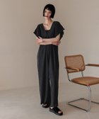 【ローリーズファーム/LOWRYS FARM】の【追加 】【WEB限定新色 開始】ヨウリュウシャーリングサロペット ブラック|ID: prp329100004598871 ipo3291000000032690222