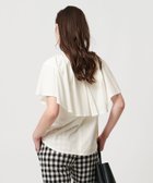 【ユナイテッドアローズ/UNITED ARROWS】のケープフリルカバー2WAY Tシャツ 人気、トレンドファッション・服の通販 founy(ファニー) ファッション Fashion レディースファッション Fashion for Women トップス・カットソー Cut & Sew Tops シャツ・ブラウス・オフィスカジュアル Elegant Blouses & Button-Ups ロングTシャツ・Tシャツ Longline T-Shirts & Tees カットソー Cut and Sewn Top ドレープ Drape, Draping Fabric ノースリーブ Sleeveless, No-Sleeve フェミニン Feminine, Girly フリル Frill, Ruffle フロント Front, Front Design ボトム Bottoms, Lower Wear マニッシュ Mannish, Boyish ミックス Mix, Mixed Style ランダム Random, Irregular リゾート Resort, Vacation Style リラックス Relax, Relaxed Fit おすすめ Recommended / Our Picks エレガント 上品 Elegant thumbnail WHITE|ID: prp329100004598872 ipo3291000000033362756