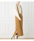 【イッツインターナショナル/I.T.'S. international】のライトツイルサスペンダー付きスカート キンチャ|ID: prp329100004598873 ipo3291000000032690243