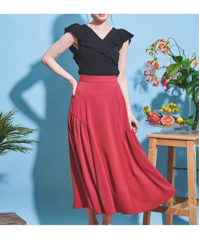 【ノエラ/Noela】の切替スカート インテリア・キッズ・メンズ・レディースファッション・服の通販 founy(ファニー) https://founy.com/ ファッション Fashion レディースファッション Ladies' Fashion Online スカート Skirt トレンド Trend フェミニン Feminine 切替 Switching |ID: prp329100004598876 ipo3291000000032690267