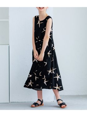 【コカ/coca / KIDS】のキッズ 親子お揃いレーヨンヒトデ柄ワンピース 人気、トレンドファッション・服の通販 founy(ファニー) ファッション Fashion キッズファッション KIDS Children’s Clothing ワンピース Dress/Kids キャップ Cap サンダル Sandals とろみ Thickness ティアードワンピース Tiered Dress ポケット Pocket リゾート Resort おすすめ Recommend 夏 Summer |ID:prp329100004598902
