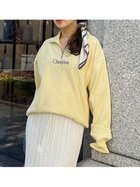 【フレイ アイディー/FRAY I.D】の【Champion】リバースウィーブハーフジッププルオーバー YEL[032]|ID: prp329100004598907 ipo3291000000032690613