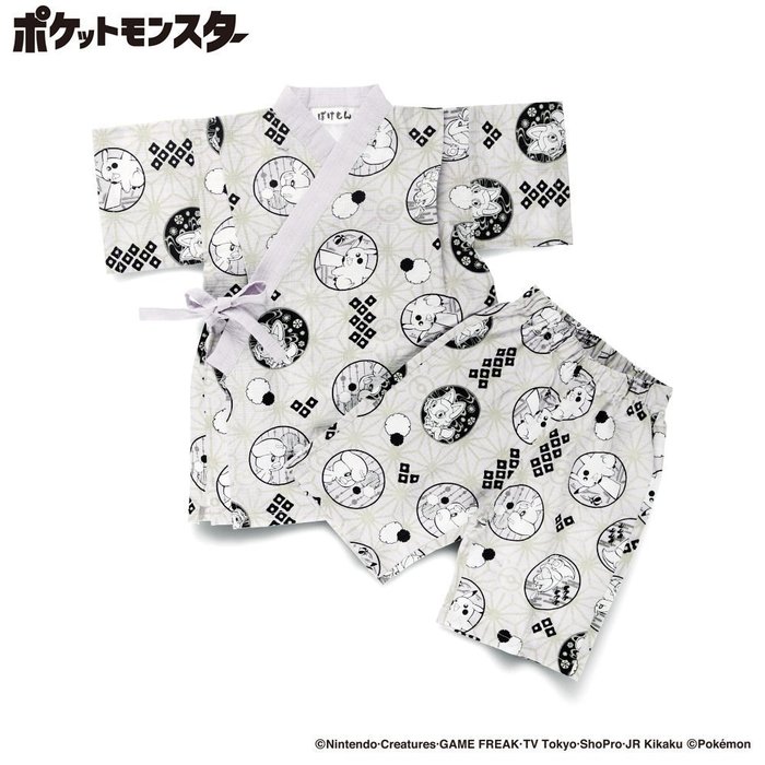 【ブランシェス/branshes / KIDS】の【Pokemon/ポケモン】総柄ジンベイ インテリア・キッズ・メンズ・レディースファッション・服の通販 founy(ファニー) https://founy.com/ ファッション Fashion キッズファッション KIDS Children’s Clothing おすすめ Recommend パジャマ Pajamas ポケット Pocket 夏 Summer |ID: prp329100004598934 ipo3291000000032690802